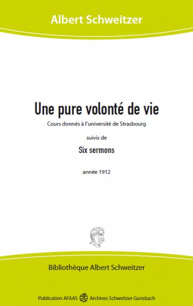 une pure volonté de vie suivi de six sermons une pure volonté de vie suivi de six sermons